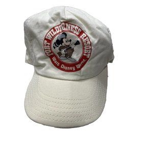 Disney Mickey Mouse Walt Disney World® VINTAGE HAT-Creme Adjustable Baseball Cap